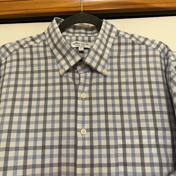 Peter Millar Summer Comfort Plaid Button Down Shirt - Picture 3 of 7